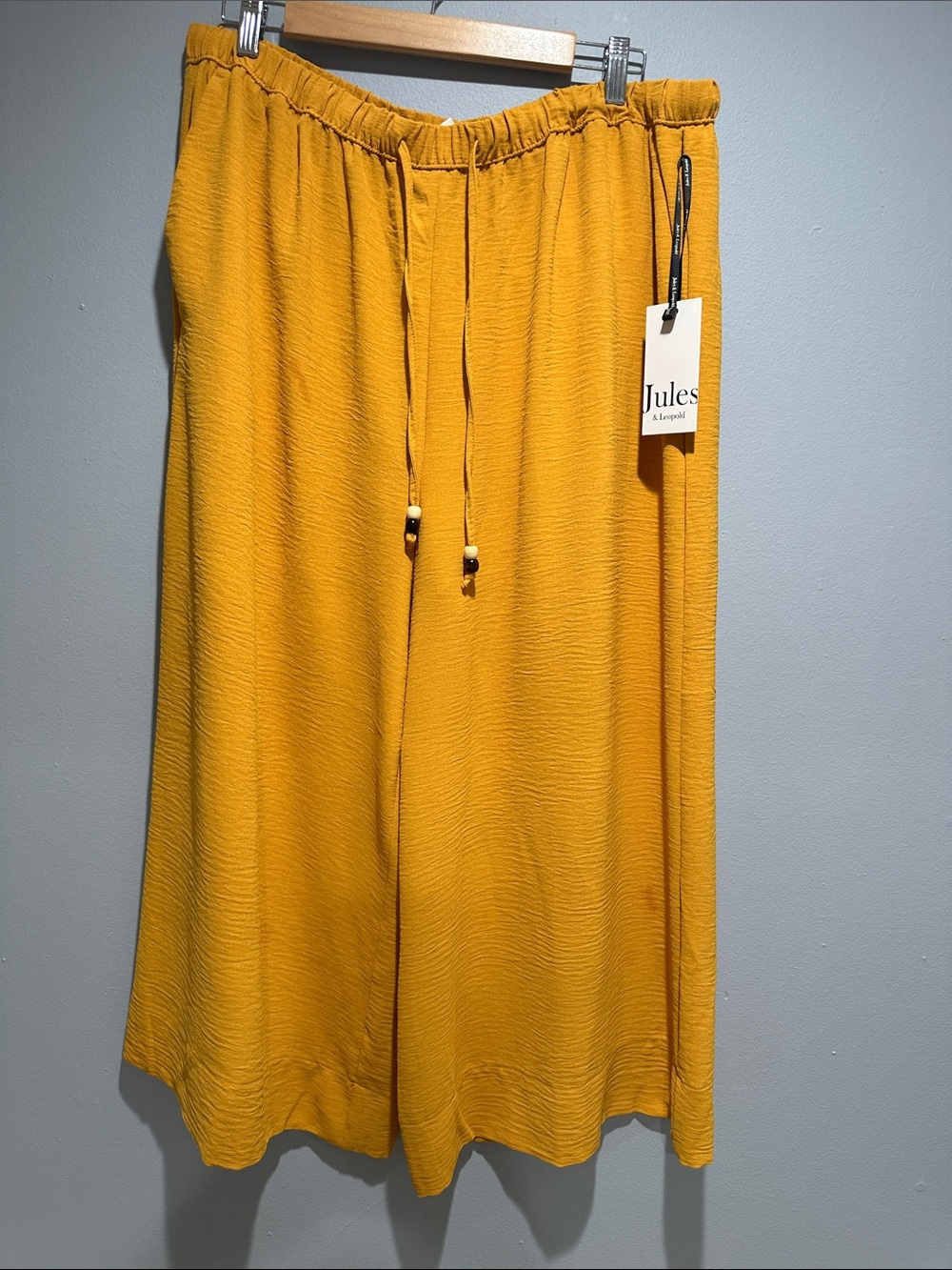 Joules Golden Mustard A-Line Midi Skirt